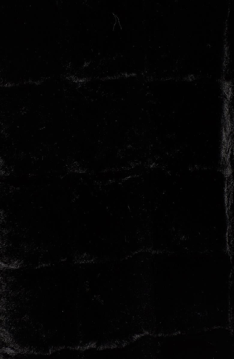 Kristen Blake Quilted Faux Fur Jacket, Alternate, color, 