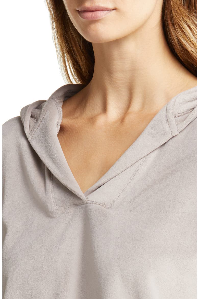LuxeChic® Hoodie, Alternate, color, BEACH ROCK