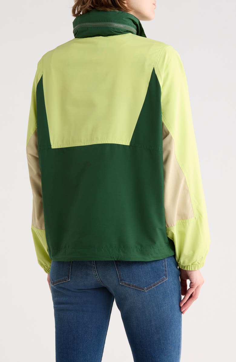 THE GREAT. The Crestline Pullover, Alternate, color, Moss And Citron