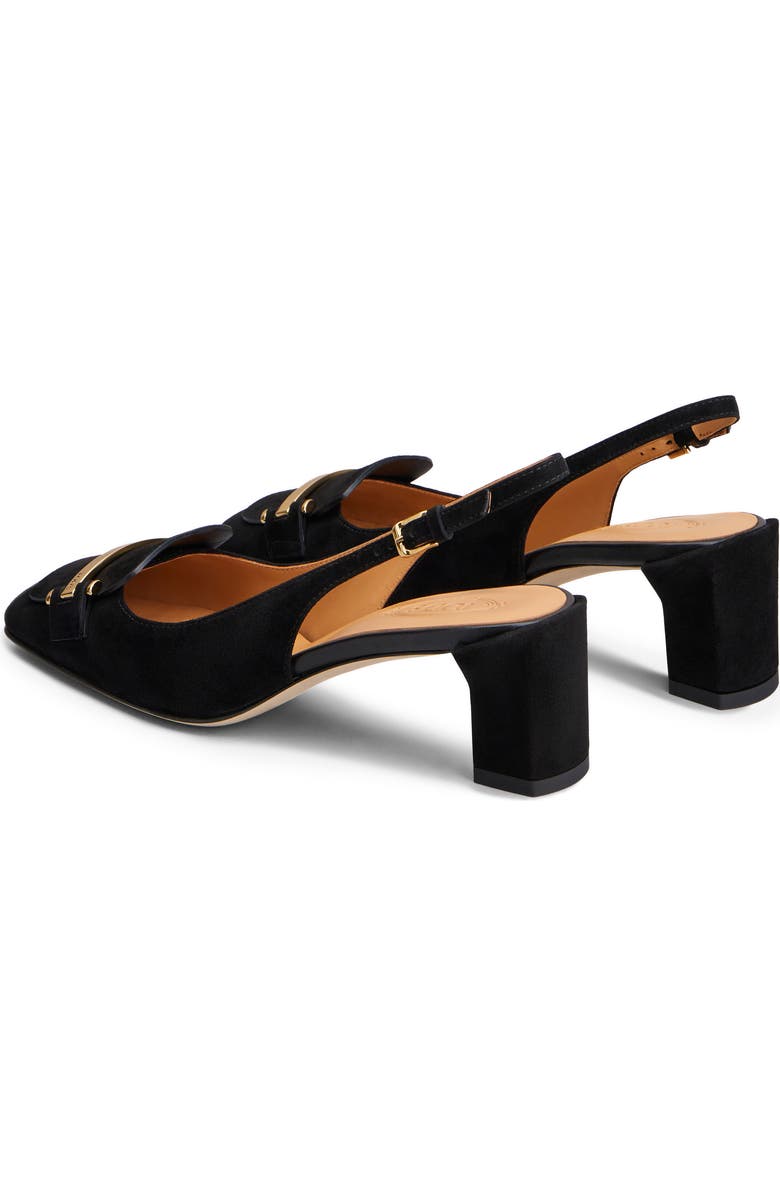 Tod's Barretta Slingback Pump (Women, Alternate, color, Nero
