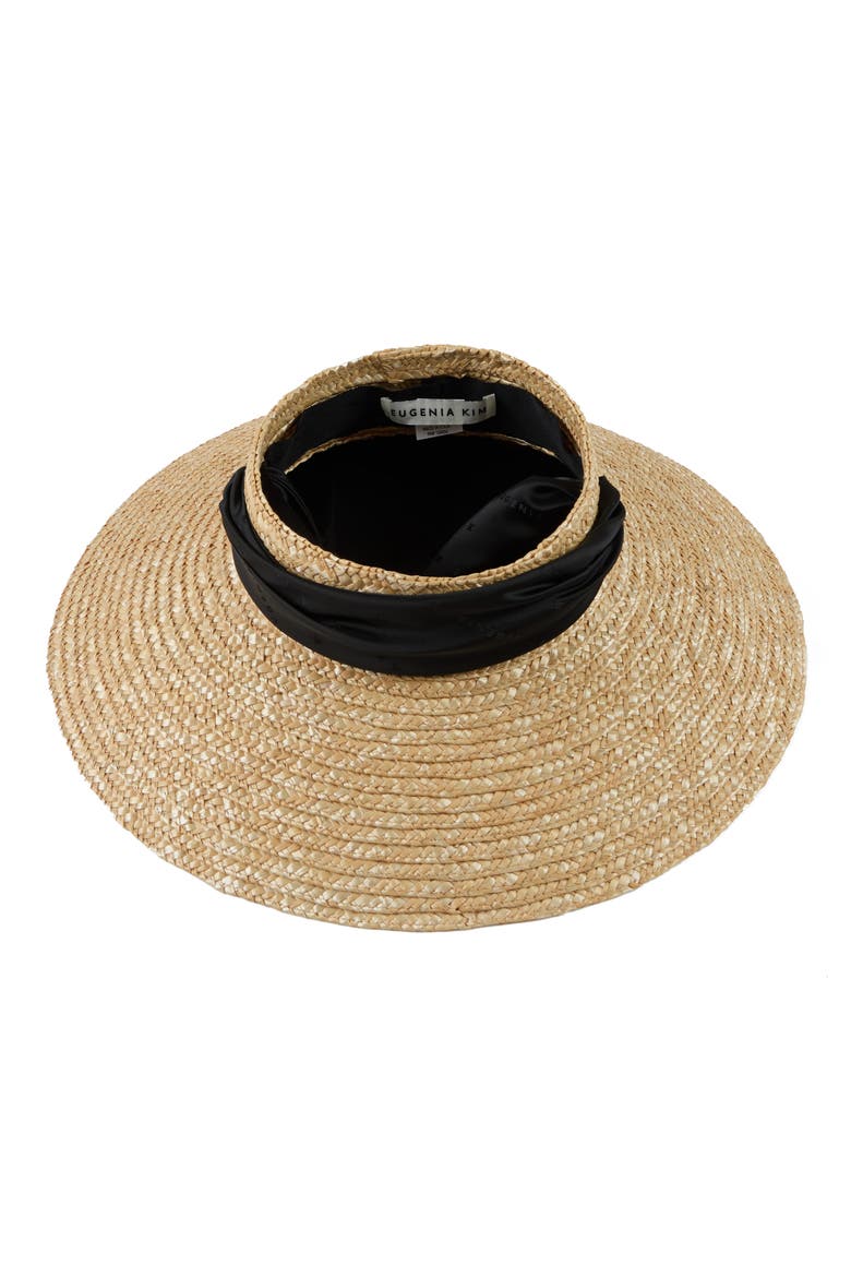 Arabella Wide Brim Visor, Main, color, NATURAL