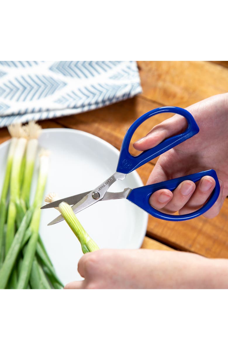 JOYCE CHEN Original Unlimited Kitchen Scissors 2-Pack, Alternate, color, Blue