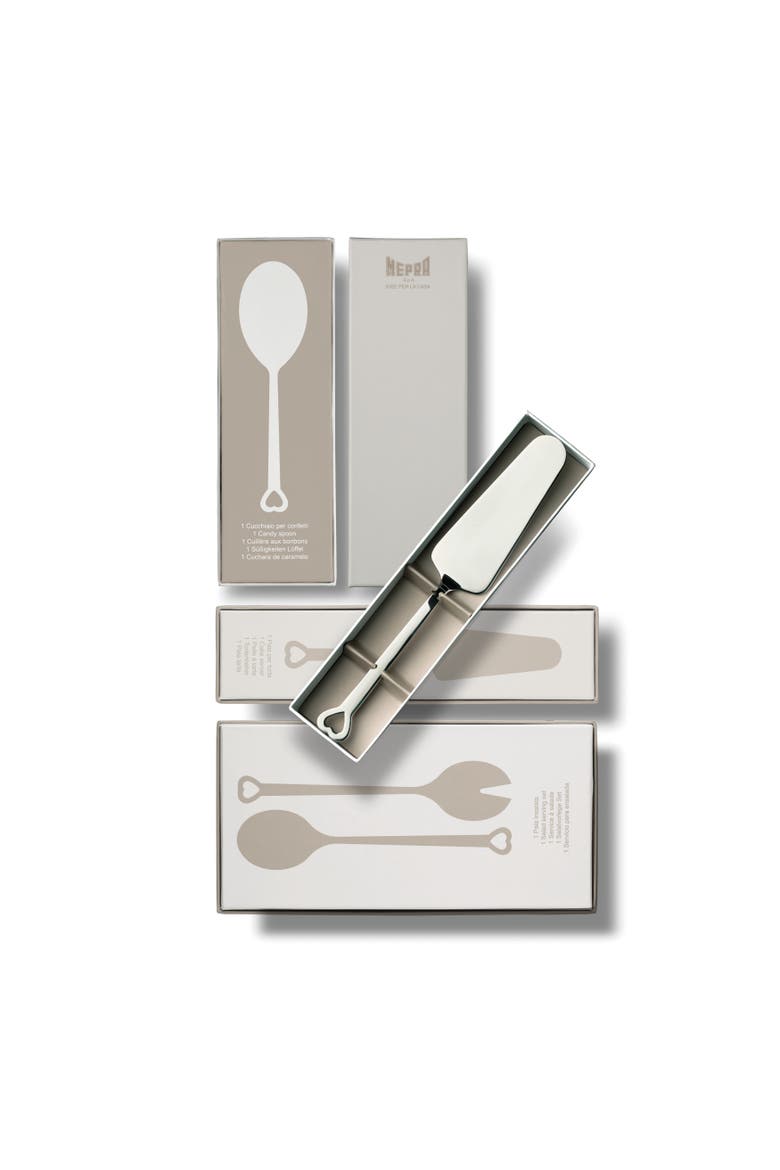 Evento Cake Server, Alternate, color, Silver