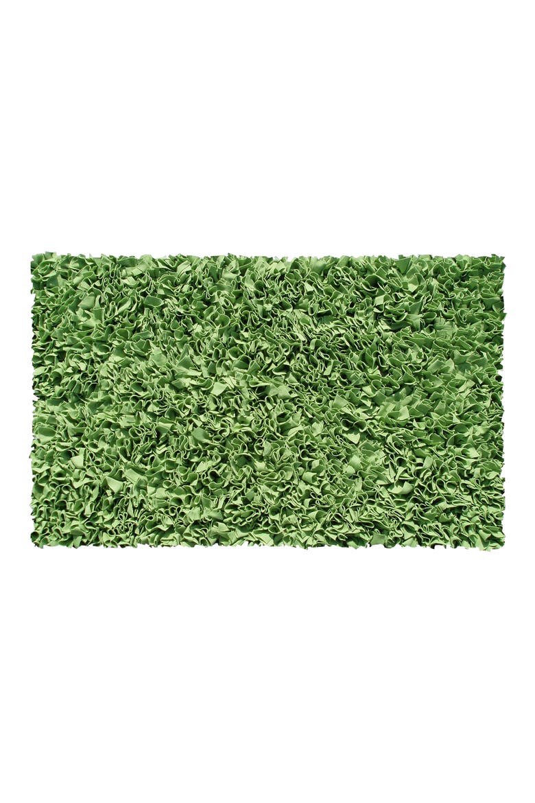 Shaggy Raggy Rug, Main, color, LIME