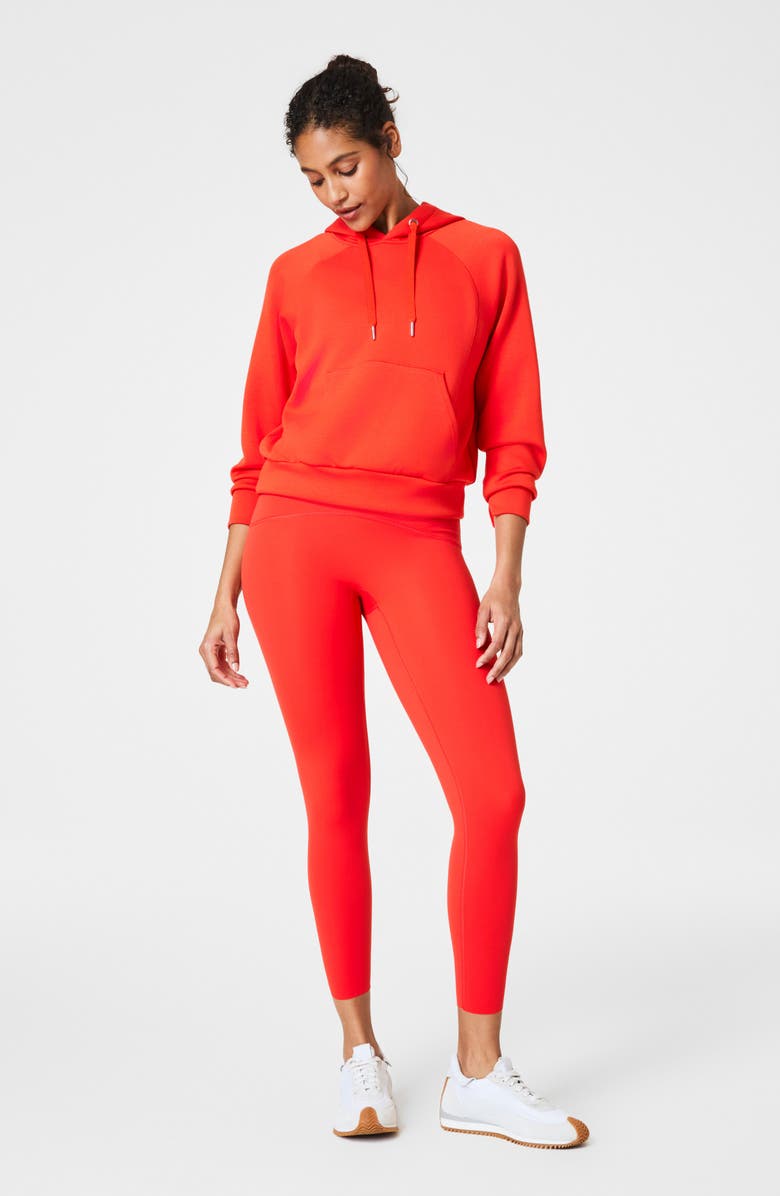 SPANX<sup>®</sup> Air Essentials Pocket Hoodie, Alternate, color, Poppy