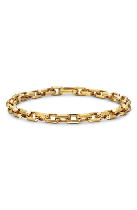 Streamline® Heirloom Chain Link Bracelet in 18K Gold, 5.5mm