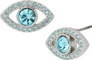 Kurt Geiger London Pavé Evil Eye Stud Earrings