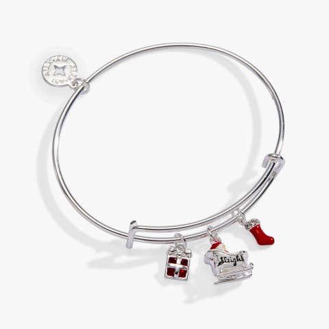 'sleigh' Santa Slay Multi-charm Bangle