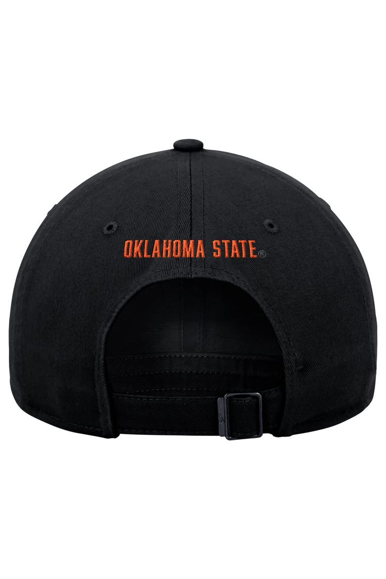 Men's Nike  Black Oklahoma State Cowboys Club Adjustable Hat, Alternate, color, Black