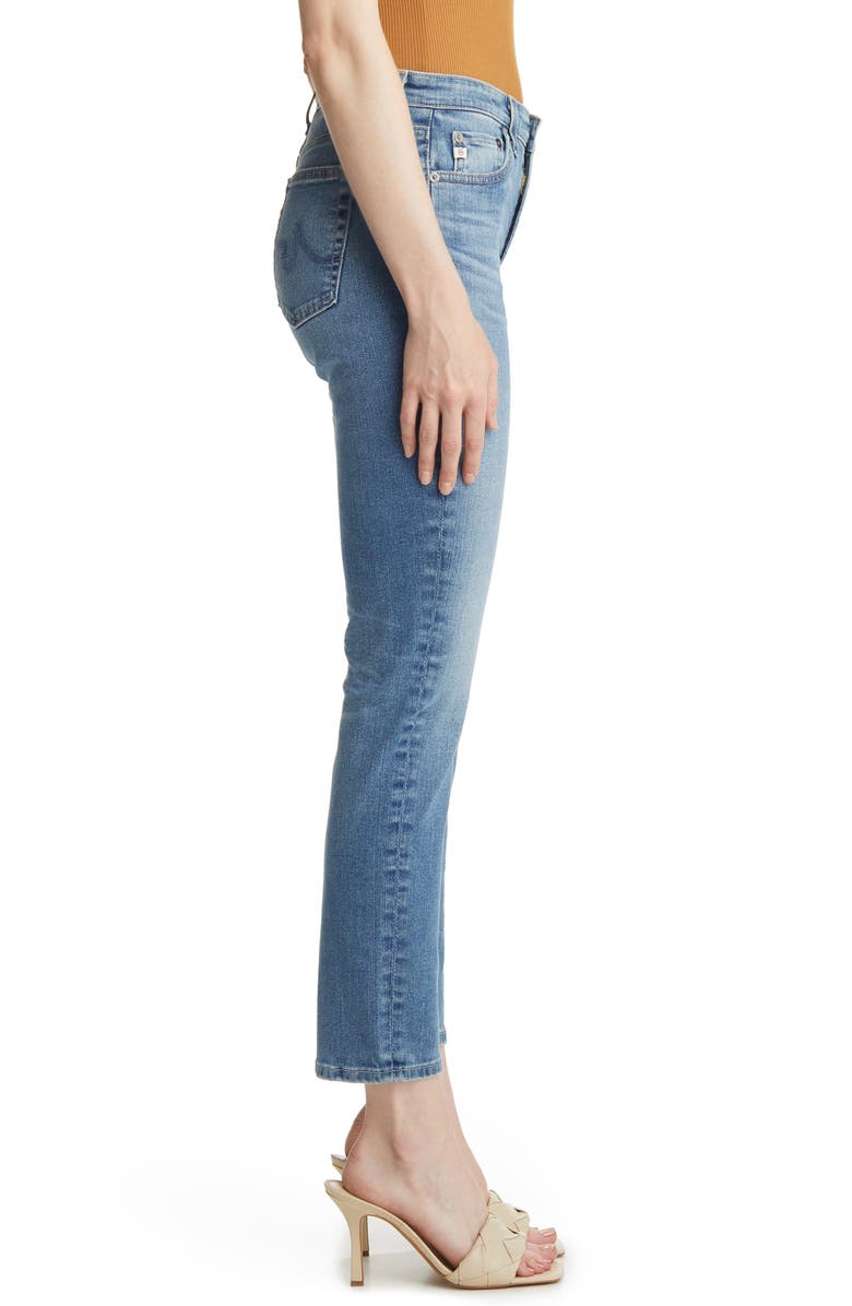 AG Prima Low Rise Ankle Cigarette Jeans, Alternate, color, 15 Years Seascape