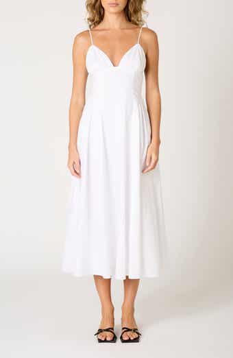 Nia Sydney Cotton Blend Midi Dress
