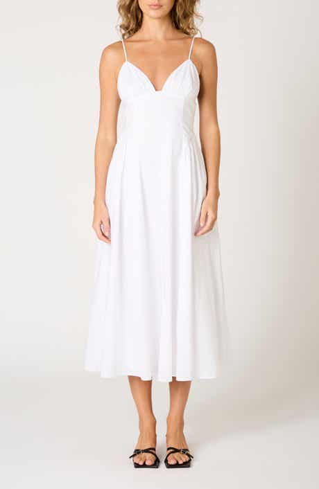 Nia Sydney Cotton Blend Midi Dress