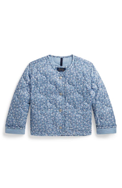 Kids' Floral Quilted Jacket (Toddler & Little Kid)