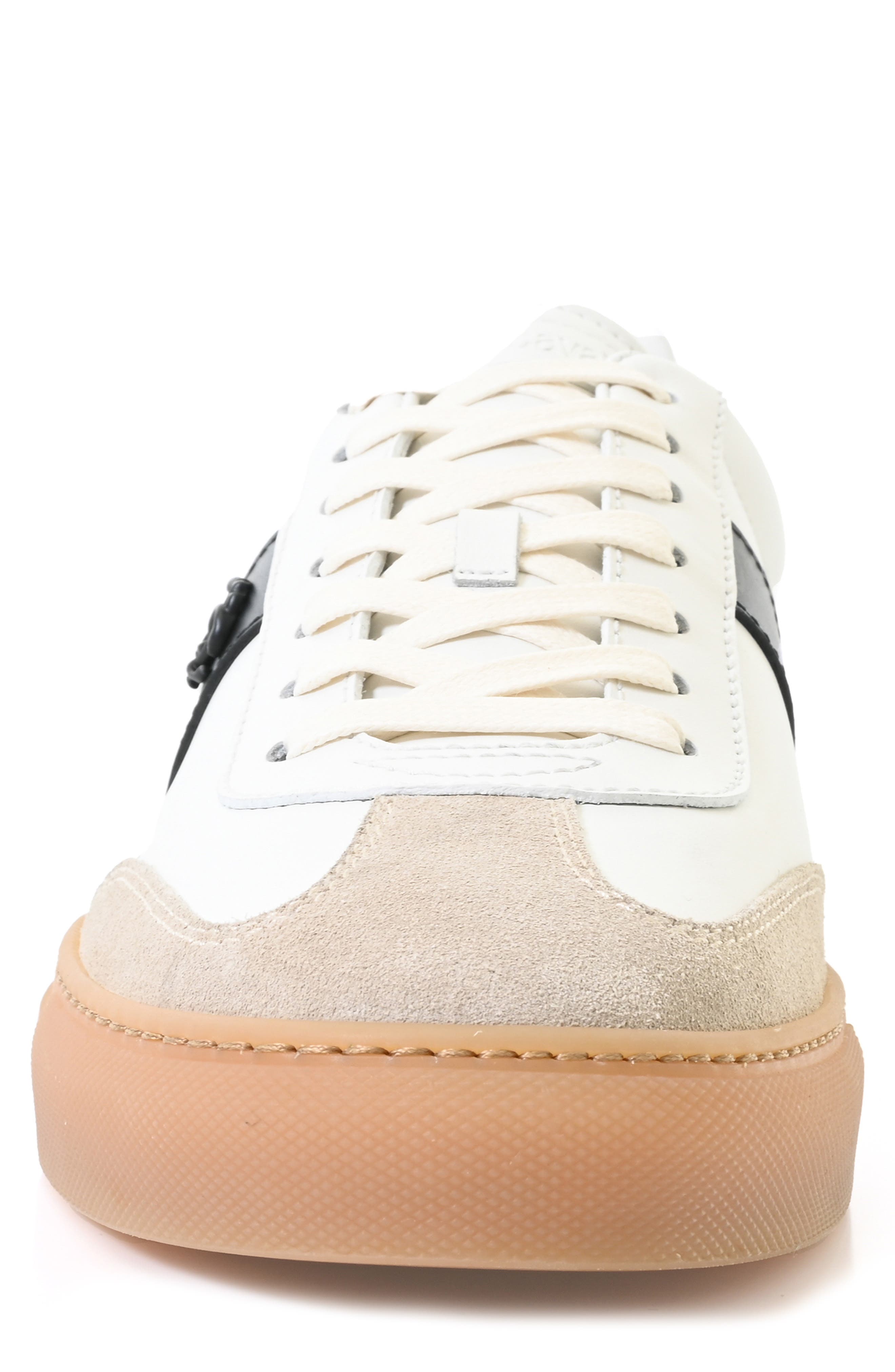 Roberto Cavalli Low Top Sneaker, Alternate, color, White/ Ivory Black