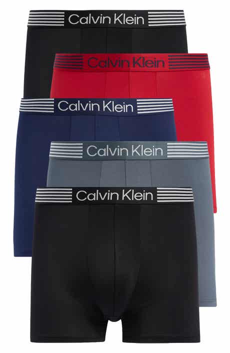 Calvin Klein 5-Pack Iron Flex Boxer Briefs