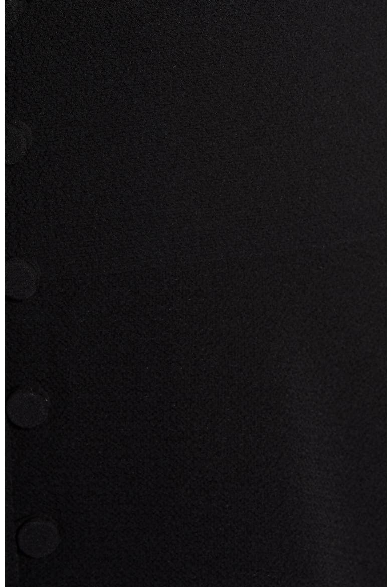 Sleeveless Button Top, Alternate, color, BLACK
