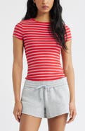 BP. Stretch Cotton Blend Baby Tee