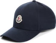 Moncler Logo Patch Adjustable Baseball Cap