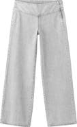 MANGO TEEN Low Rise Wide Leg Jeans