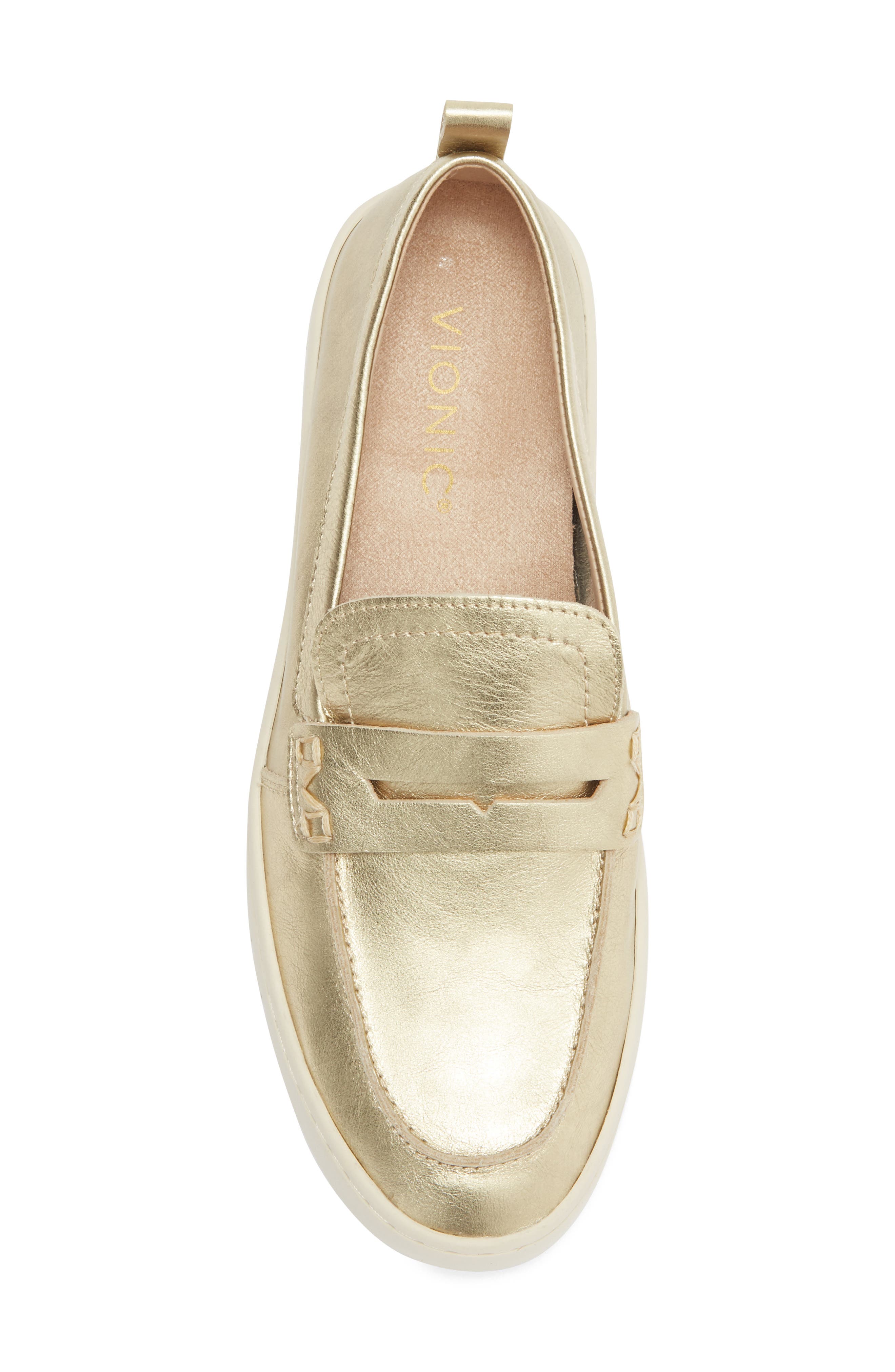 Uptown Hybrid Penny Loafer, Alternate, color, GOLD