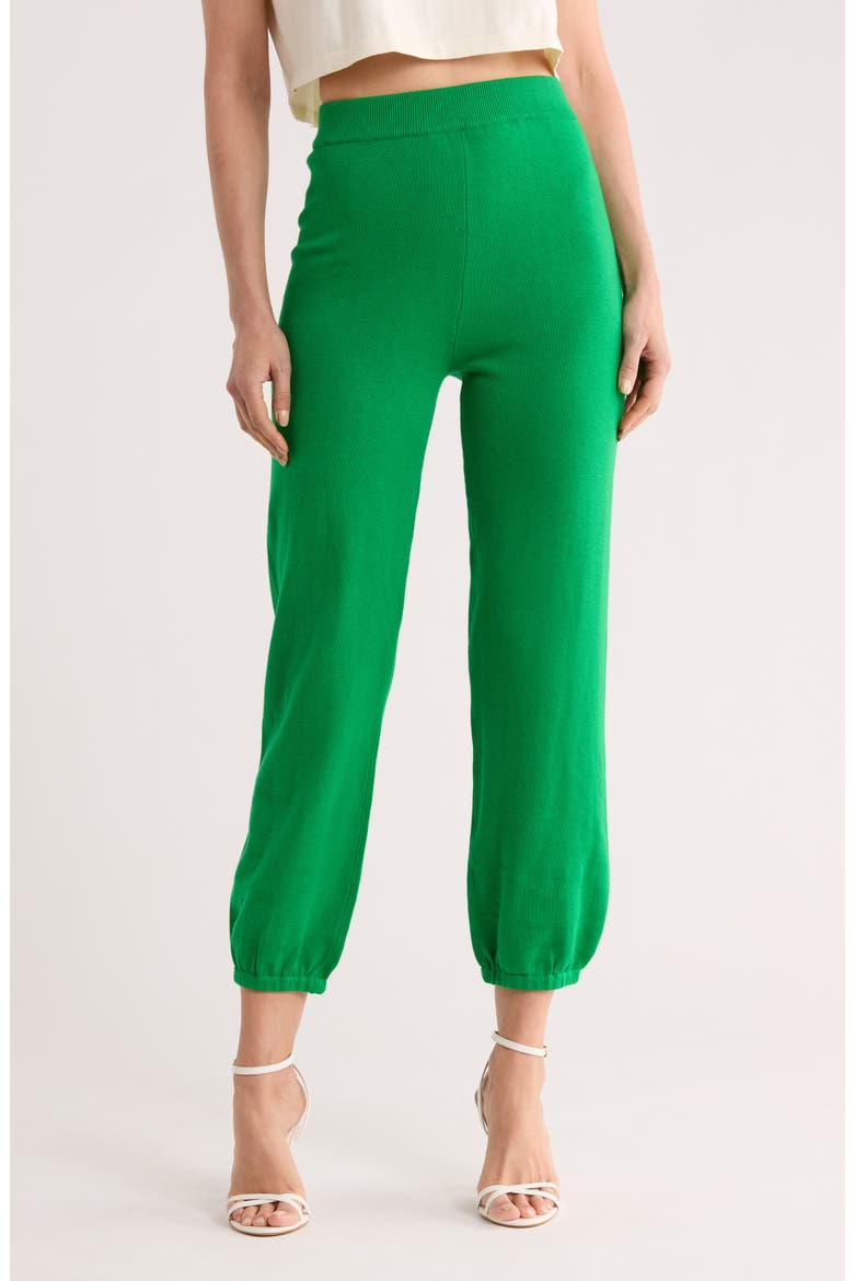 Cotton & Cashmere Joggers, Main, color, FOREST