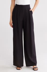 Ellen Tracy Textured Wide Leg Pants