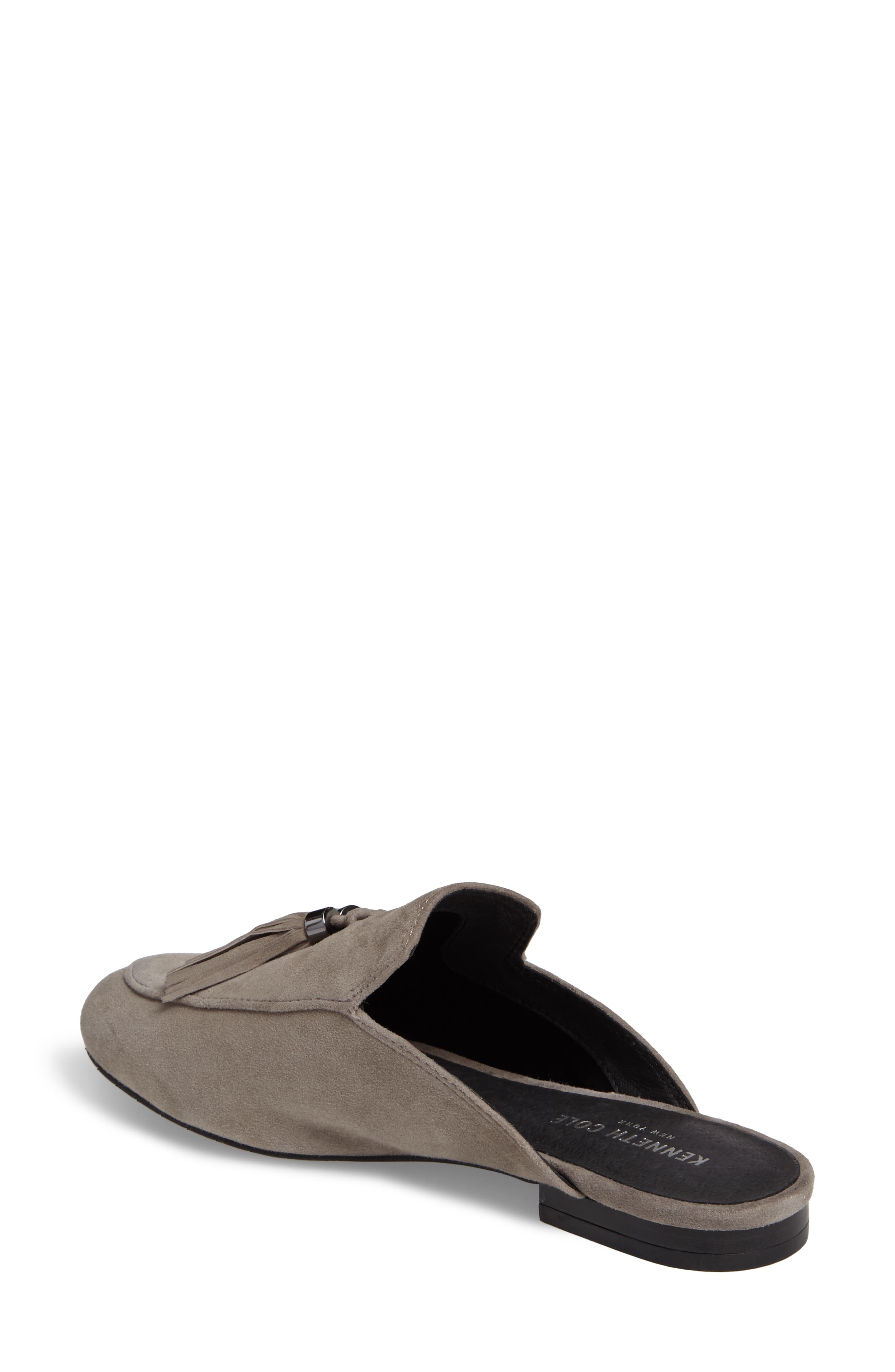 Whinnie Loafer Mule, Alternate, color, ELEPHANT SUEDE