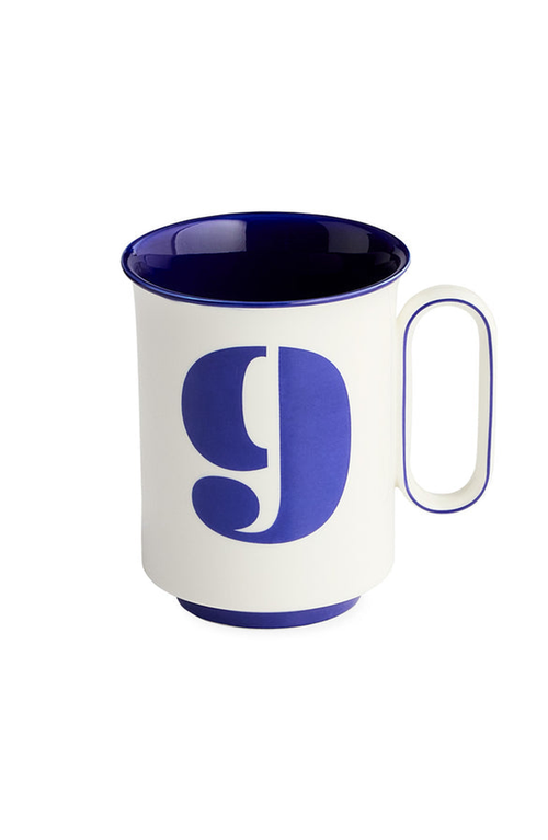 Jonathan Adler Lucky Number Mug In Nine