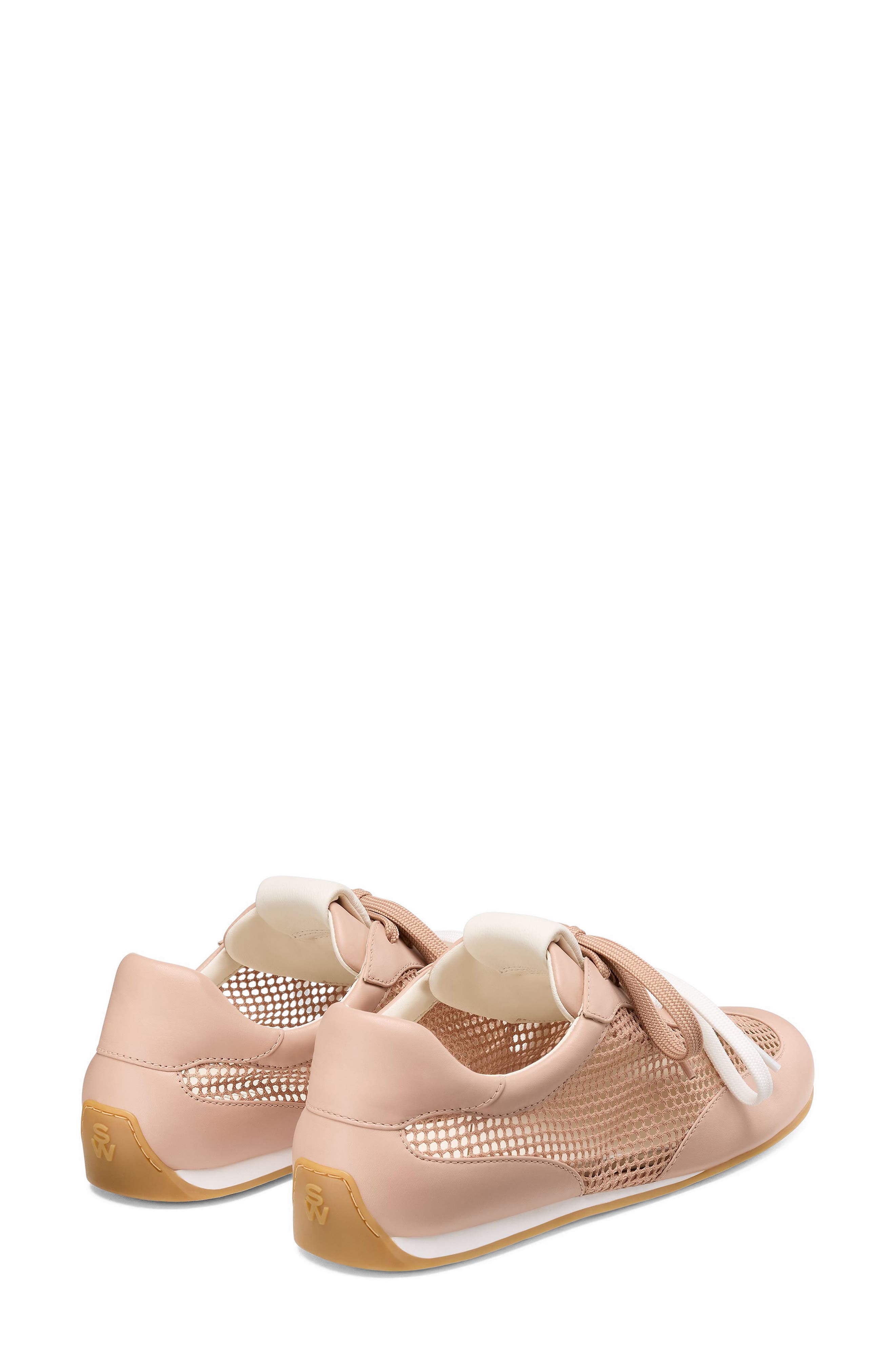 Stuart Weitzman Bond Sneaker, Alternate, color, Blushful/ Cream