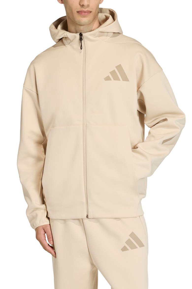 Z.N.E. Hooded Jacket, Main, color, CRYSTAL LINEN/ /
