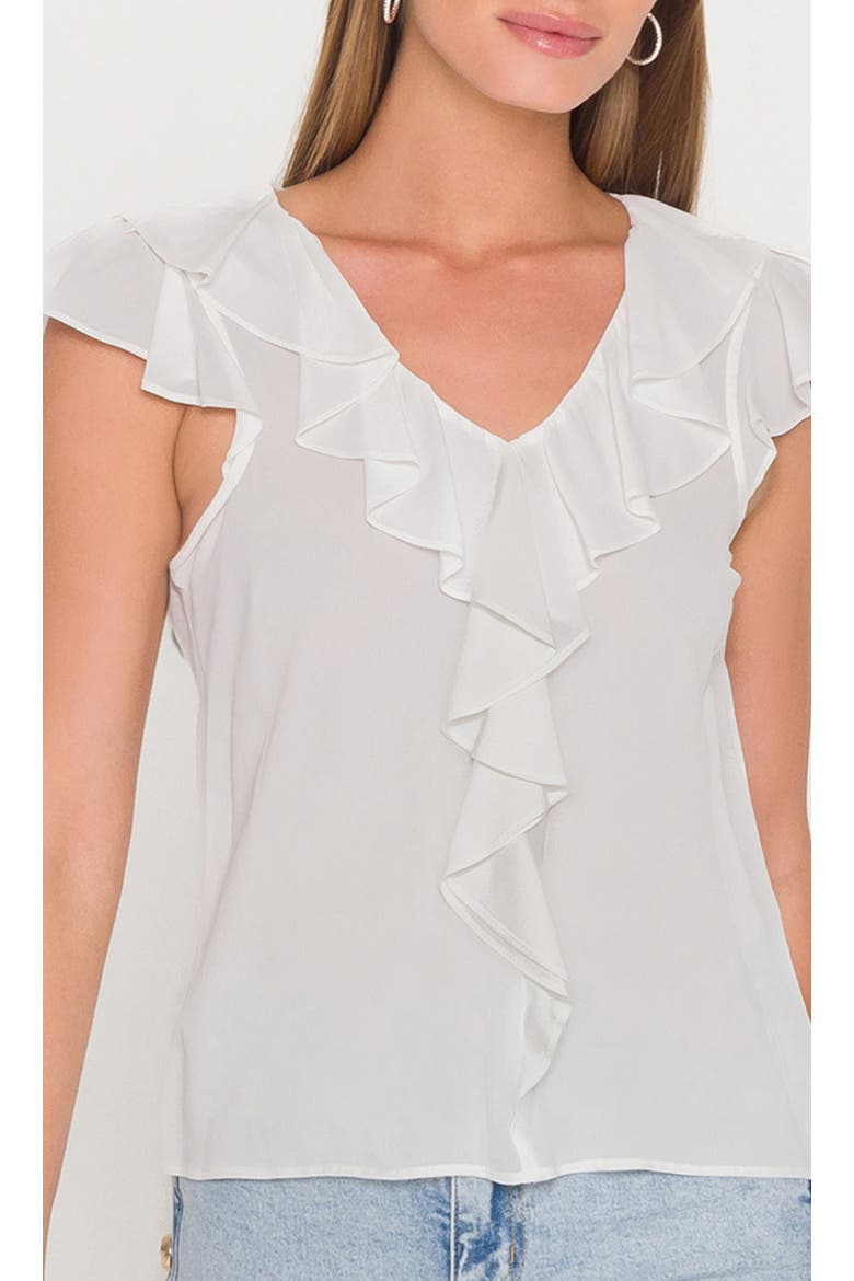 Everheart Georgette Blouse, Alternate, color, white
