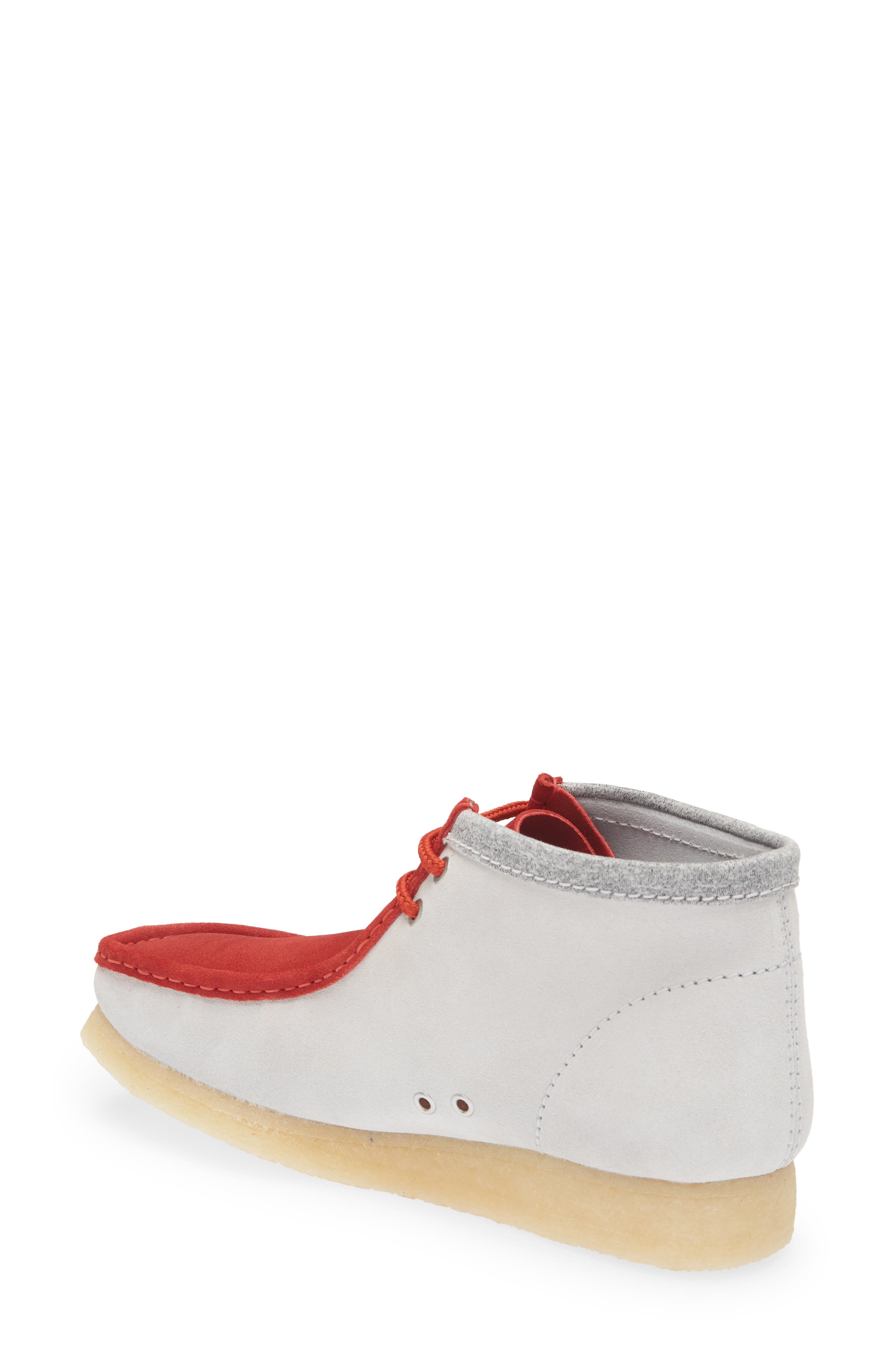 Clarks<sup>®</sup> Originals Wallabee Moc Toe Derby Boot, Alternate, color, 