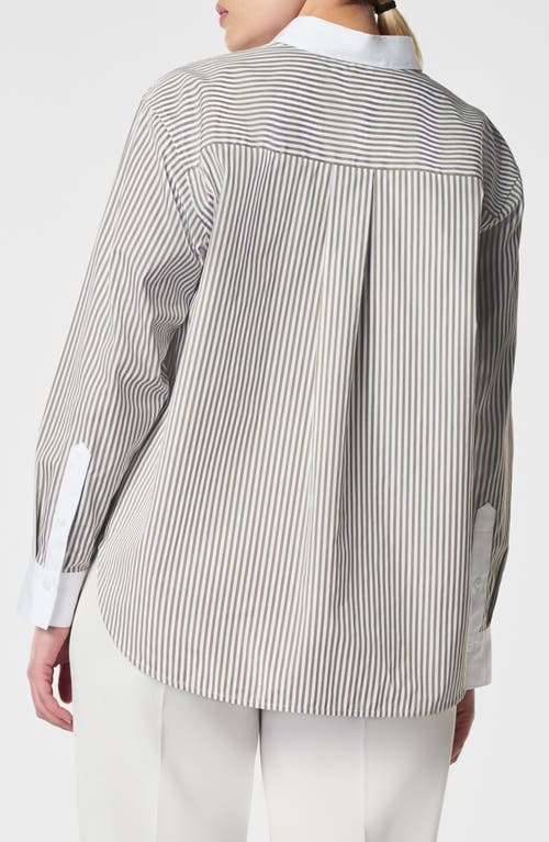 Spanx ® Relaxed Fit Poplin Button Front Shirt