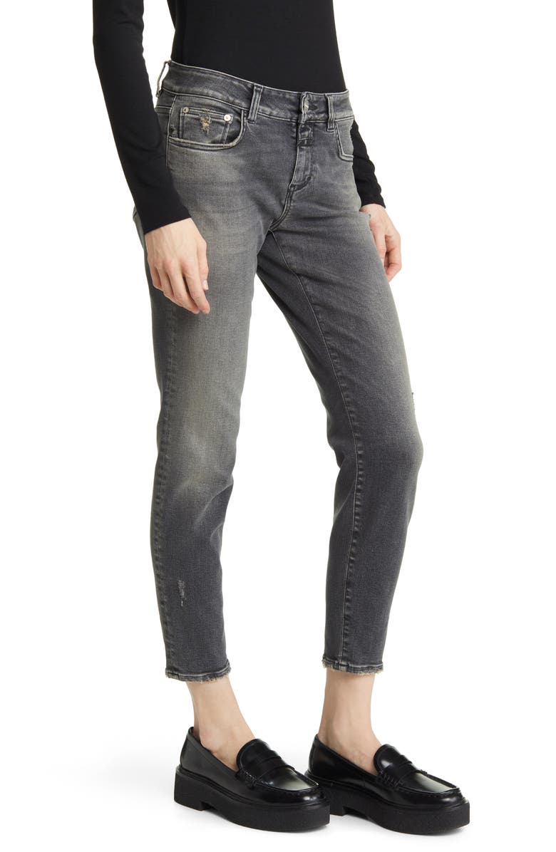 Closed Baker Mid Rise Crop Slim Organic Cotton Jeans, Alternate, color, 