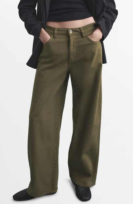 Low Rise Balloon Jeans