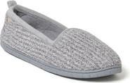 DEARFOAMS Rachel Marled Chenille Closed Back Slipper