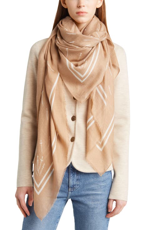 【関税込み】rag & bone ベージュ Harlow Geo ストール Shop Beige rag & bone Online | Nordstrom