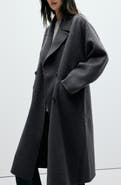 MANGO Picarol Wool Blend Coat