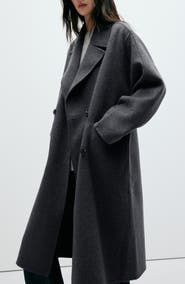 MANGO Picarol Wool Blend Coat