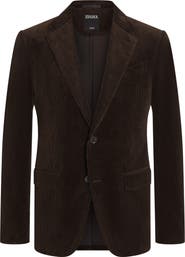 ZEGNA Cashco Stretch Cotton & Cashmere Corduroy Blazer