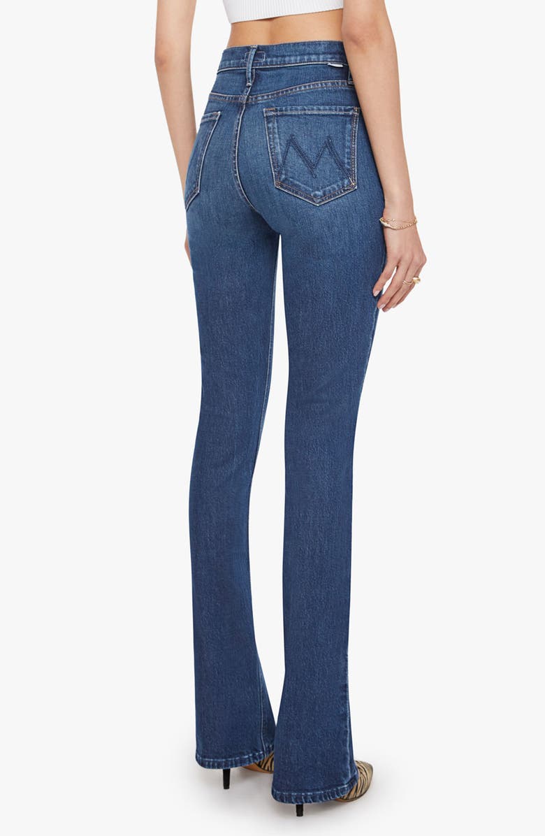 MOTHER Runaway High Waist Flare Jeans, Alternate, color, Shine On