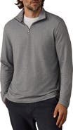 Faherty Movement Quarter Zip Pullover