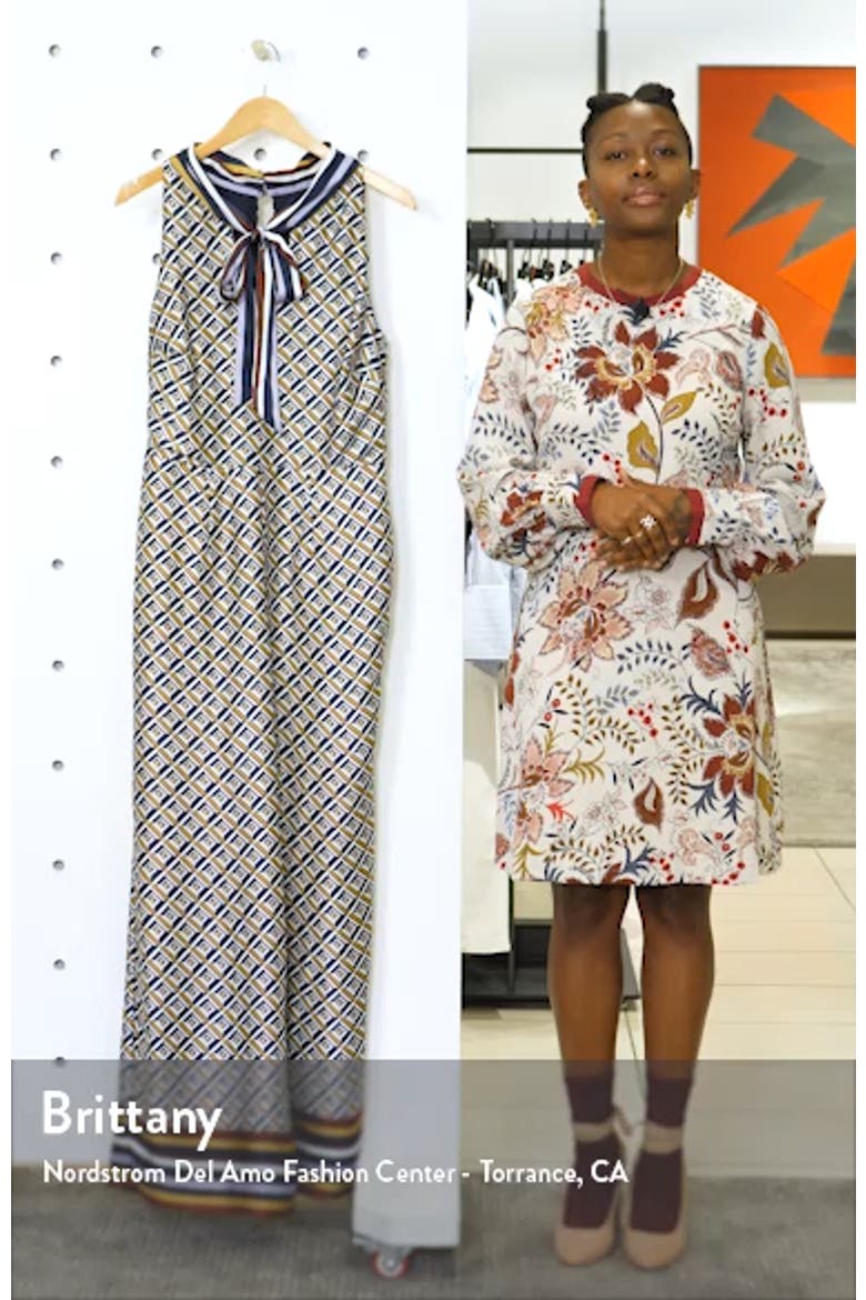 Tie Neck Wide Leg Jumpsuit video