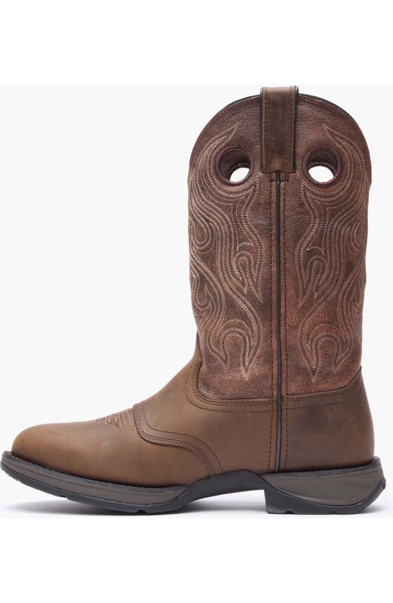 DURANGO Brown Saddle Western Boot, Alternate, color, Dusk Velocity And Bark Brown