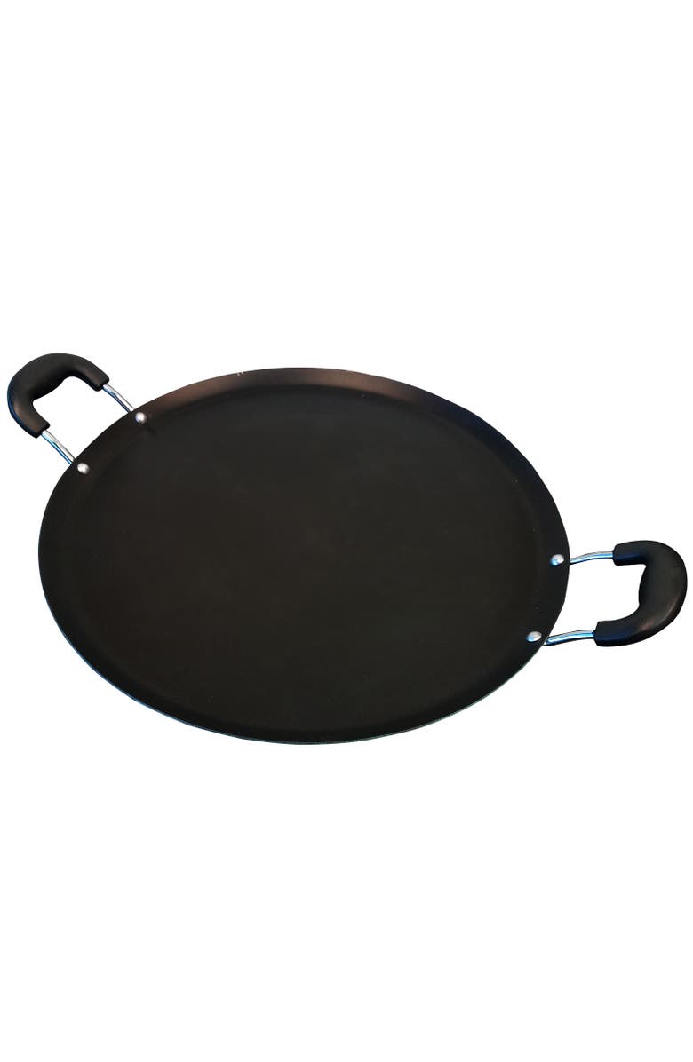 Oster Cocina Cocina Zadora 14 in. Carbon Steel Comal Pan, Main, color, Black