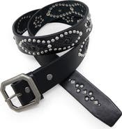 mnml Mojave Studded Leather Belt