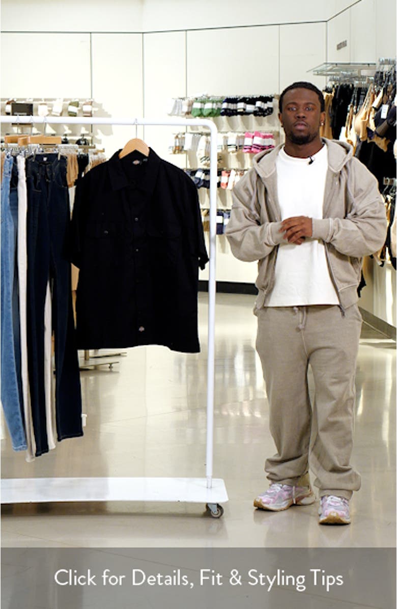 Unionville Short Sleeve Button-Up Work Shirt, sales video thumbnail