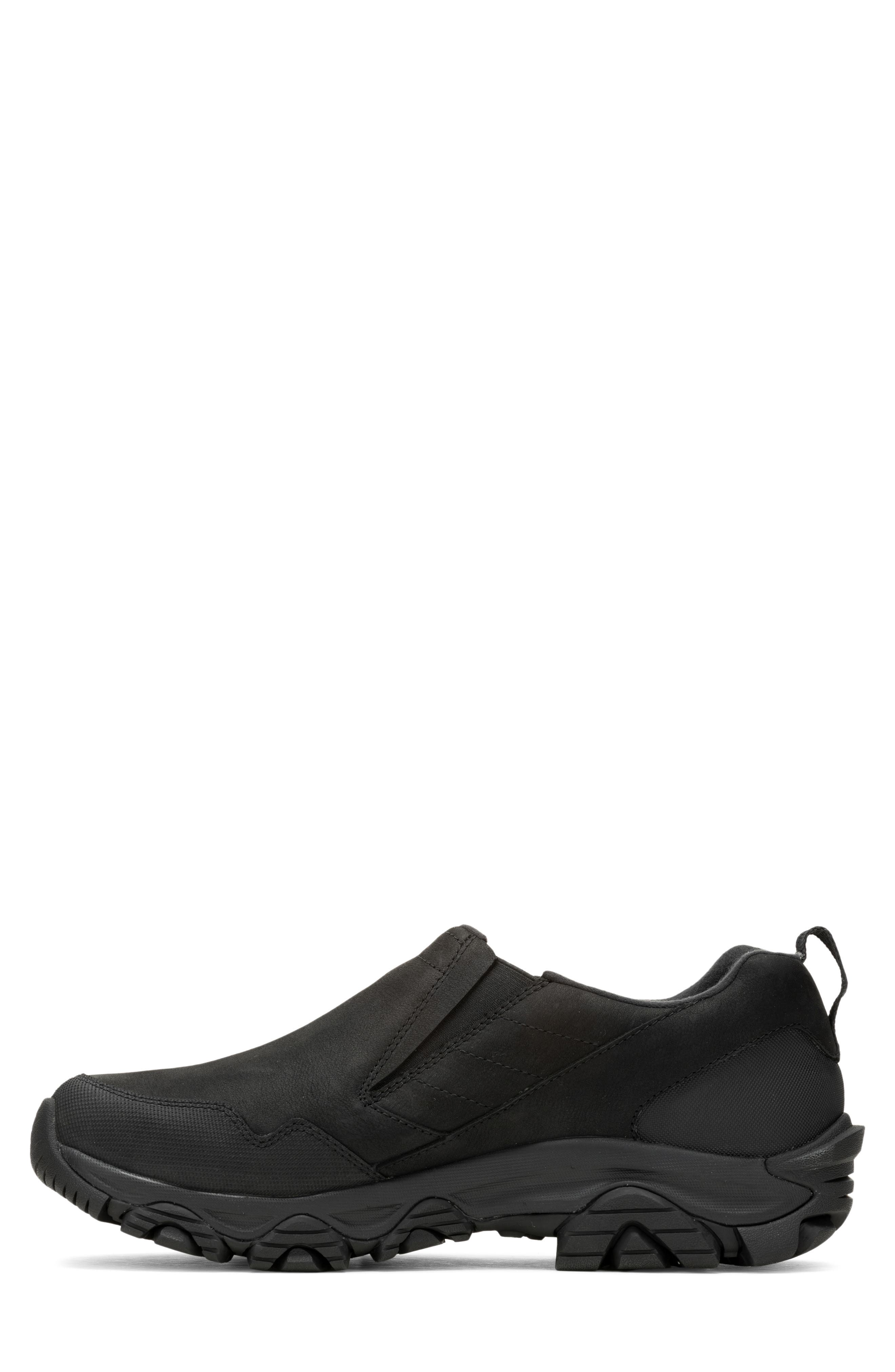 Coldpack 3 Thermo Moc Waterproof Leather Shoe, Alternate, color, BLACK