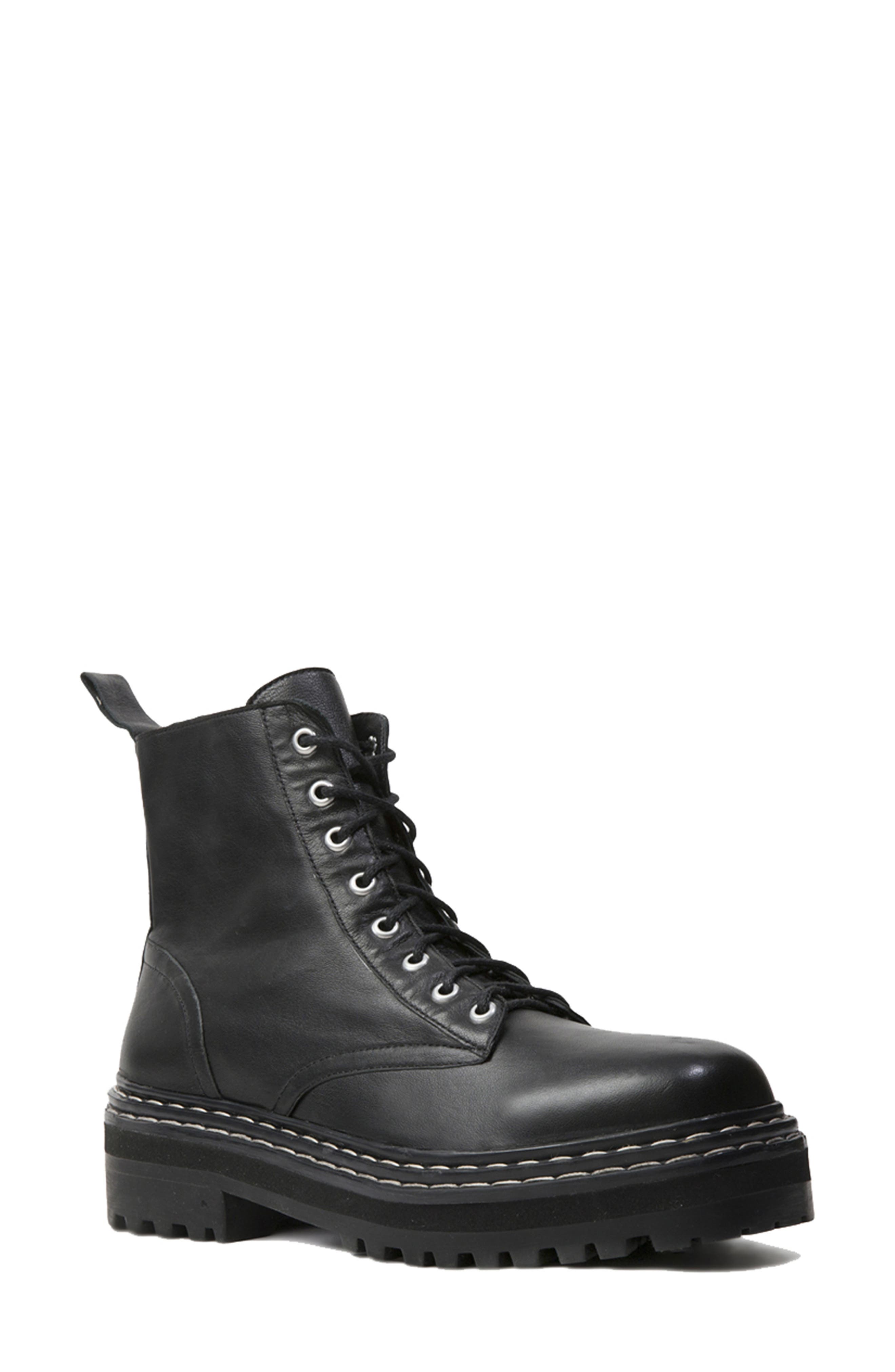 BLACK SUEDE STUDIO Drea Platform Boot, Main, color, 