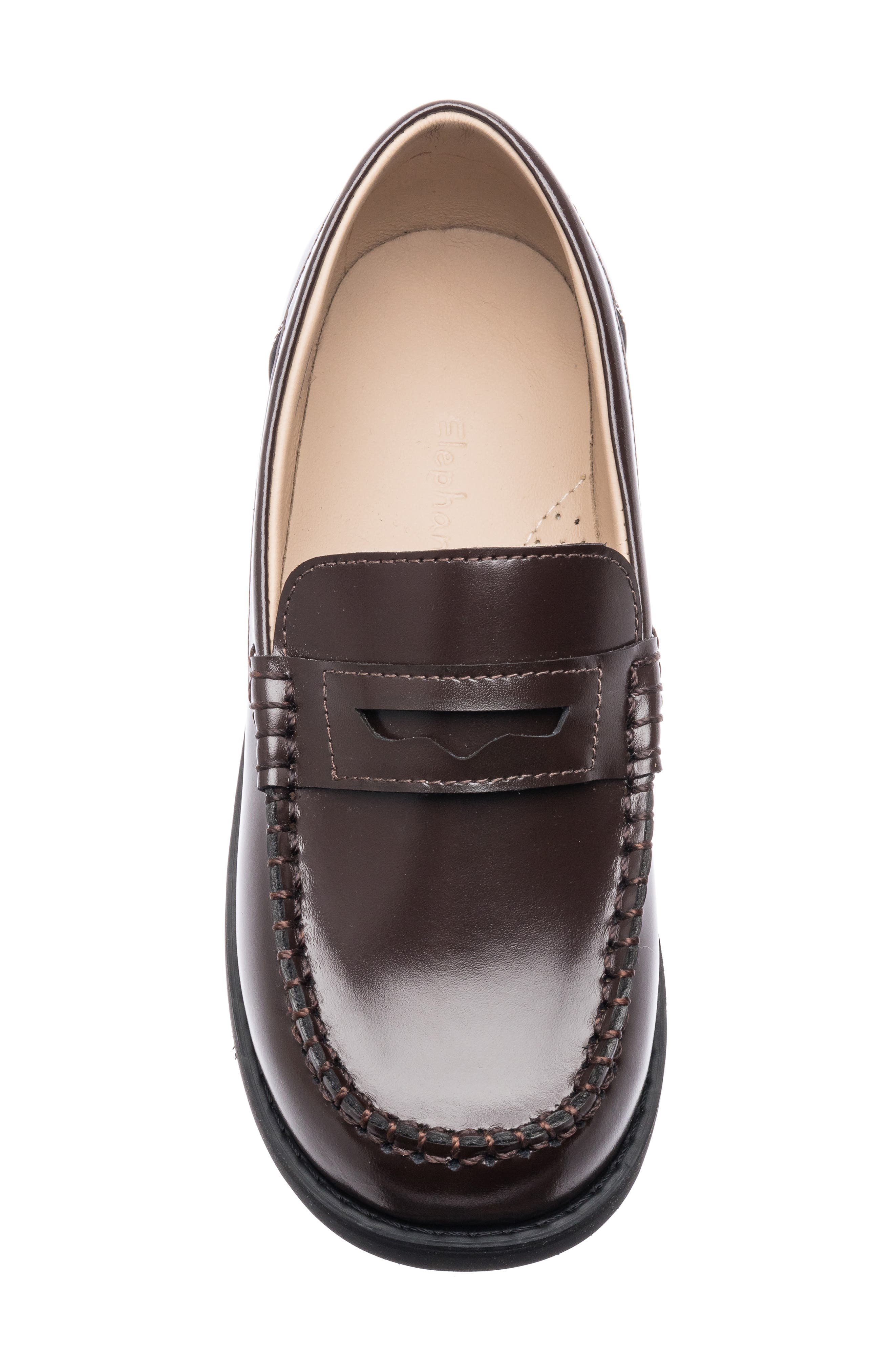 Scholar Penny Loafer, Alternate, color, BROWN